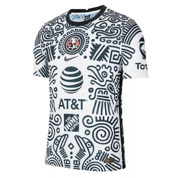 Tailandia Camiseta Club América Tercera equipo 2020-2021 Blanco